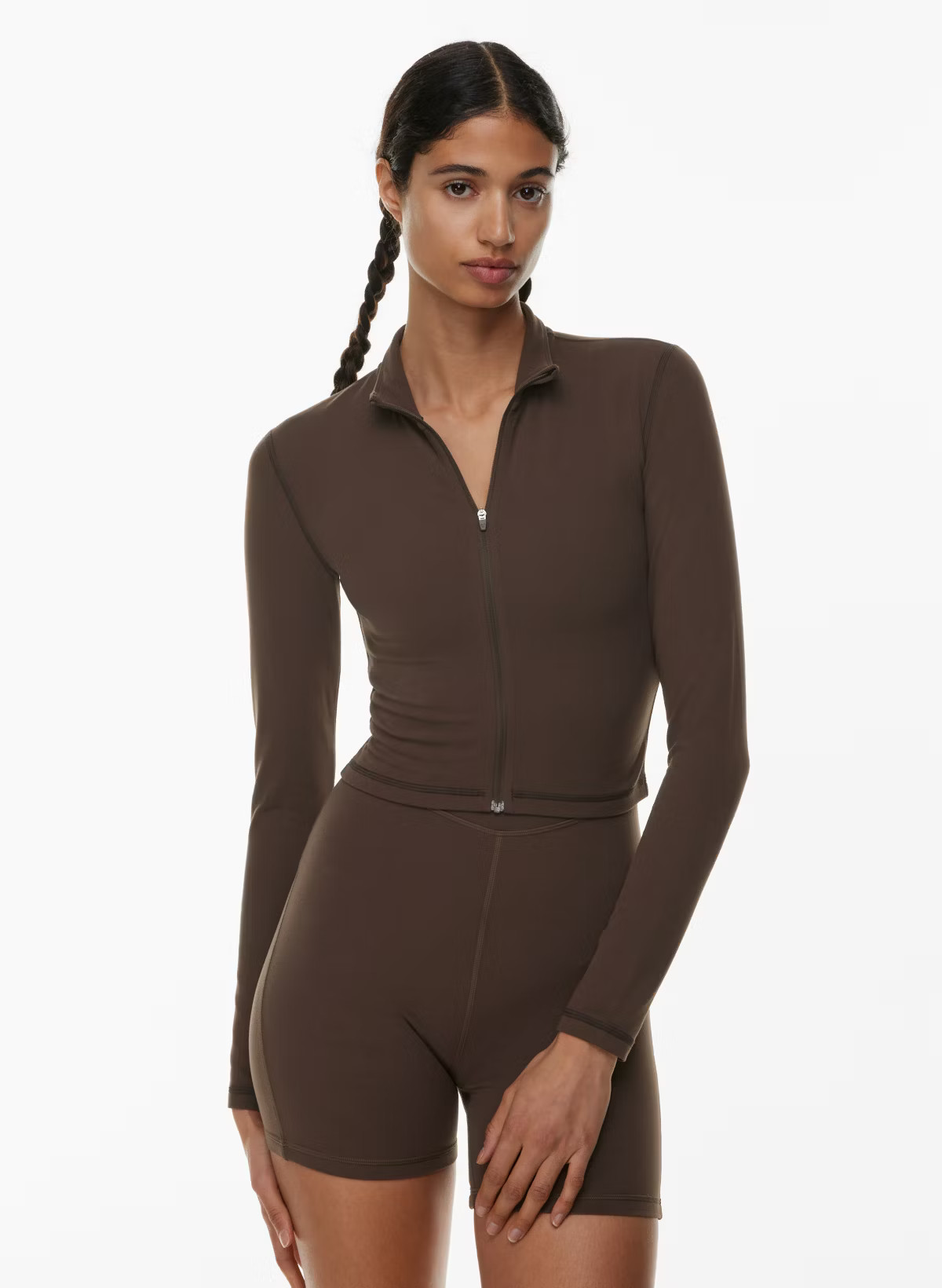 BUTTER LIMIT ZIP LONGSLEEVE | Aritzia