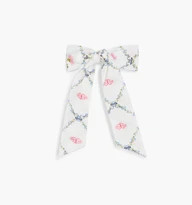 The Belle Bow - Butterfly Trellis Cotton Poplin | Hill House Home