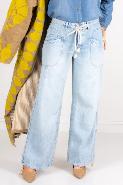 Free People Love Language No Drama Pull On Jean | The Willow Tree