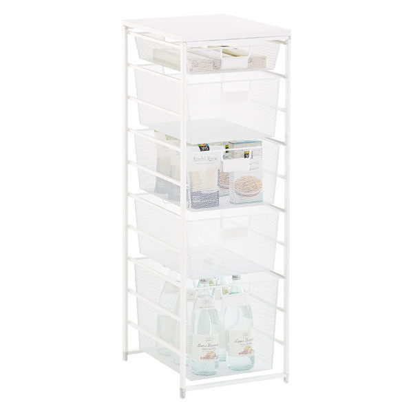 Elfa Cabinet-Sized Mesh Pantry Storage | The Container Store