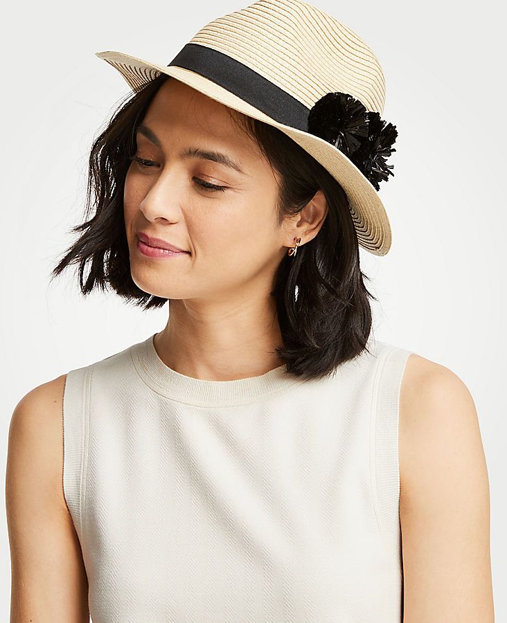 Pom Pom Fedora | Ann Taylor (US)