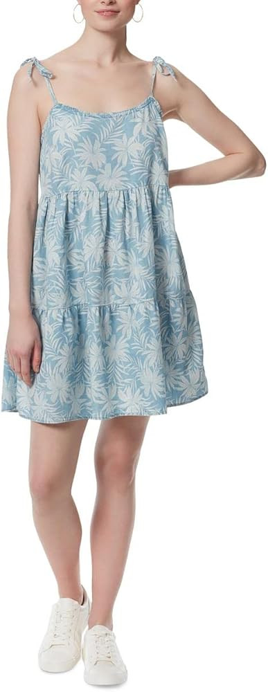 Jessica Simpson Womens Tamaryn Printed Tiered Sundress | Amazon (US)