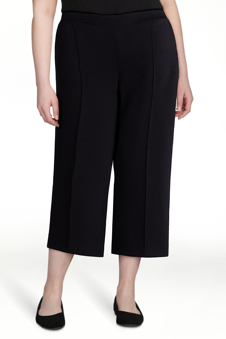 Scoop Women's and Women's Plus New Scubaknit Cropped Pants, Sizes XS-4X | Walmart (US)