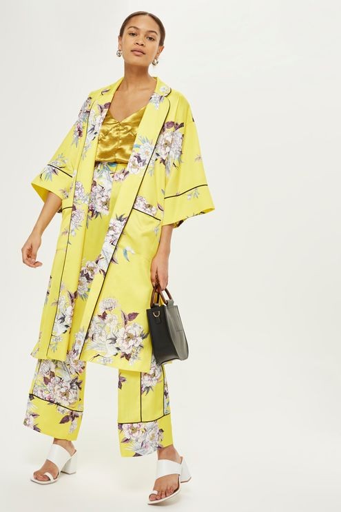 Heron Print Kimono | Topshop US