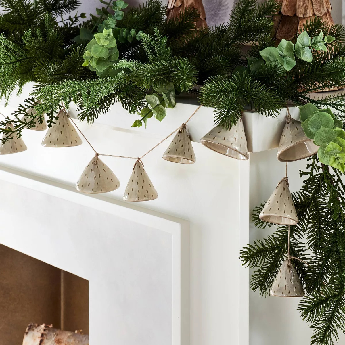 Ceramic Bell Garland - Threshold™ designed with Studio McGee | Target
