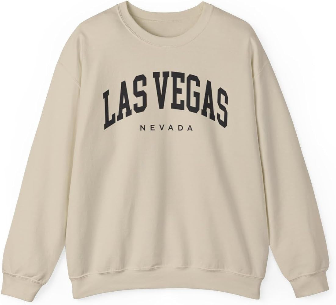 Las Vegas Nevada Adult Unisex Crewneck Sweatshirt | Amazon (US)