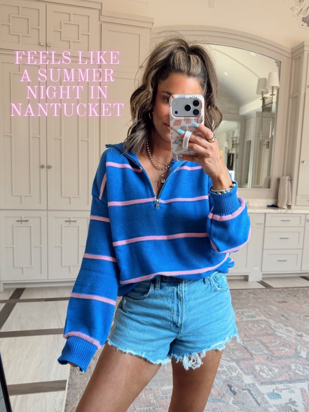 The cutest quarter zip sweater!!  Use code Cristina to save!!

#LTKSeasonal #LTKootd #LTKmomlife