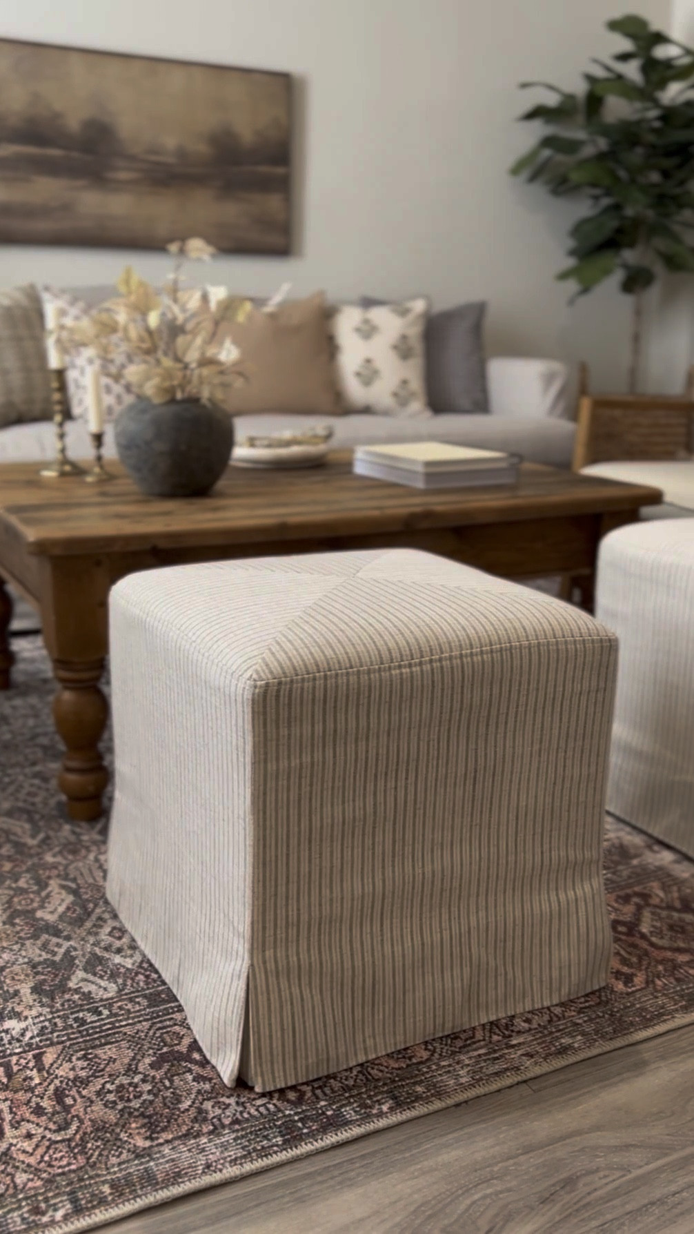 Shop my family room decor and furniture! Living room, family room, den, area rug, throw pillow, throw blanket, candle holder, coffee table decor, vase, slipcovered sofa, couch, modern farmhouse, organic modern, Target, Threshold, Studio McGee, transitional#LTKStyleTip#LTKFindsUnder100

#LTKHome #LTKSeasonal #LTKSpringSale