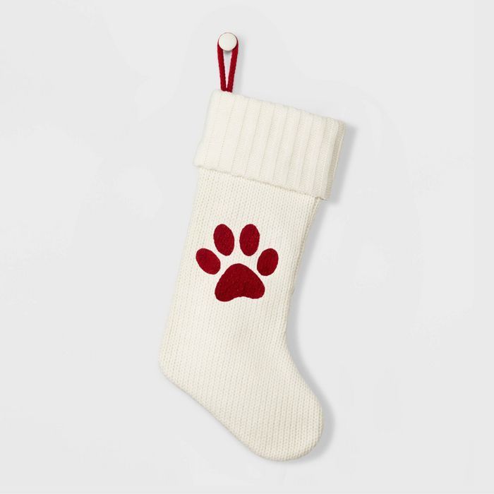 Knit Monogram Christmas Stocking White - Wondershop™ | Target