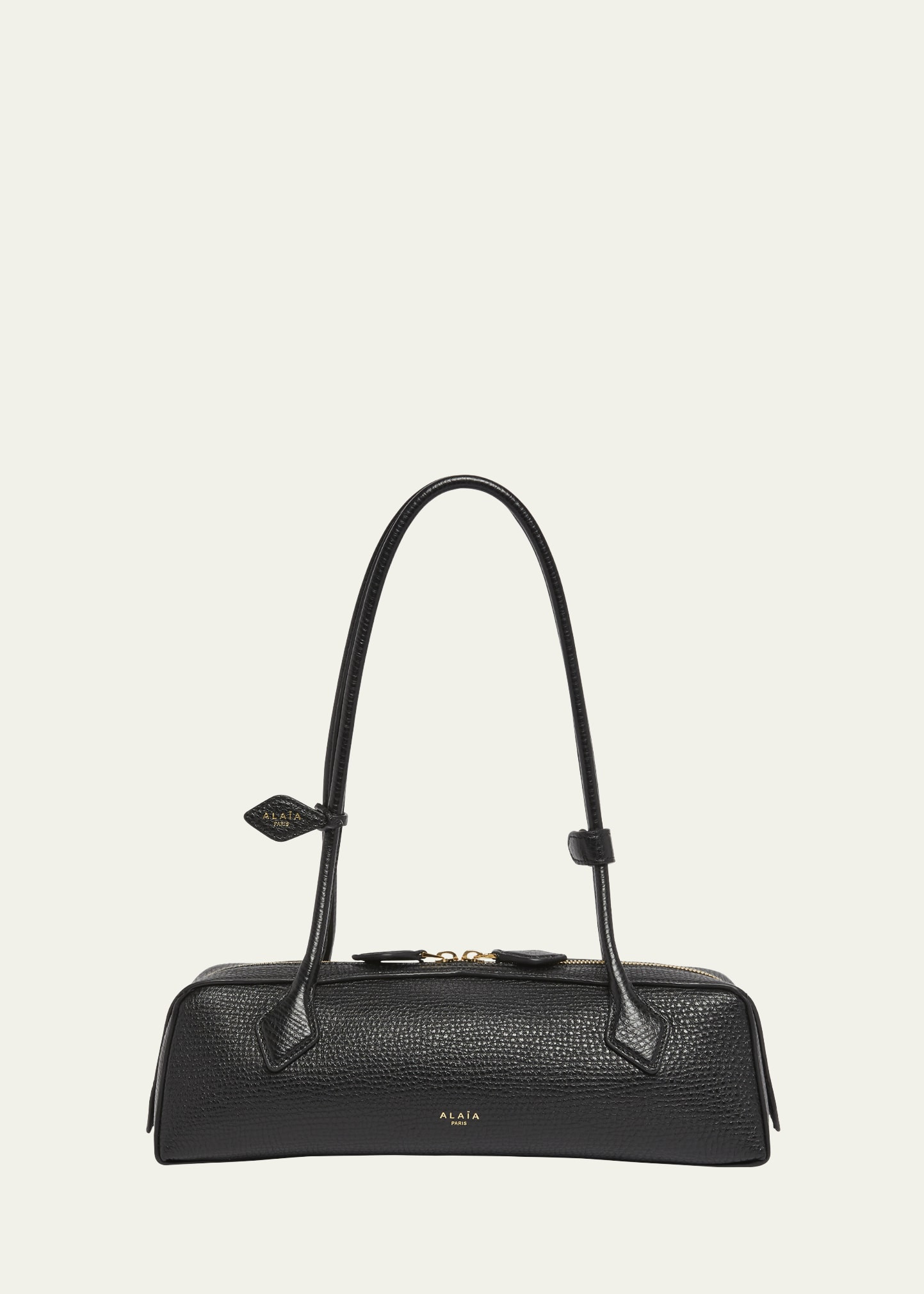 ALAIA Le Teckel Medium Leather Shoulder Bag | Bergdorf Goodman