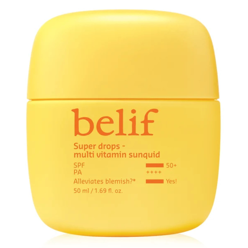 Belif - Super Drops - Multi Vitamin Sunquid SPF50+ PA++++ - 50ml | STYLEVANA