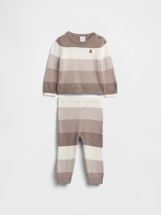 Baby CashSoft Stripe Sweater Outfit Set | Gap (CA)