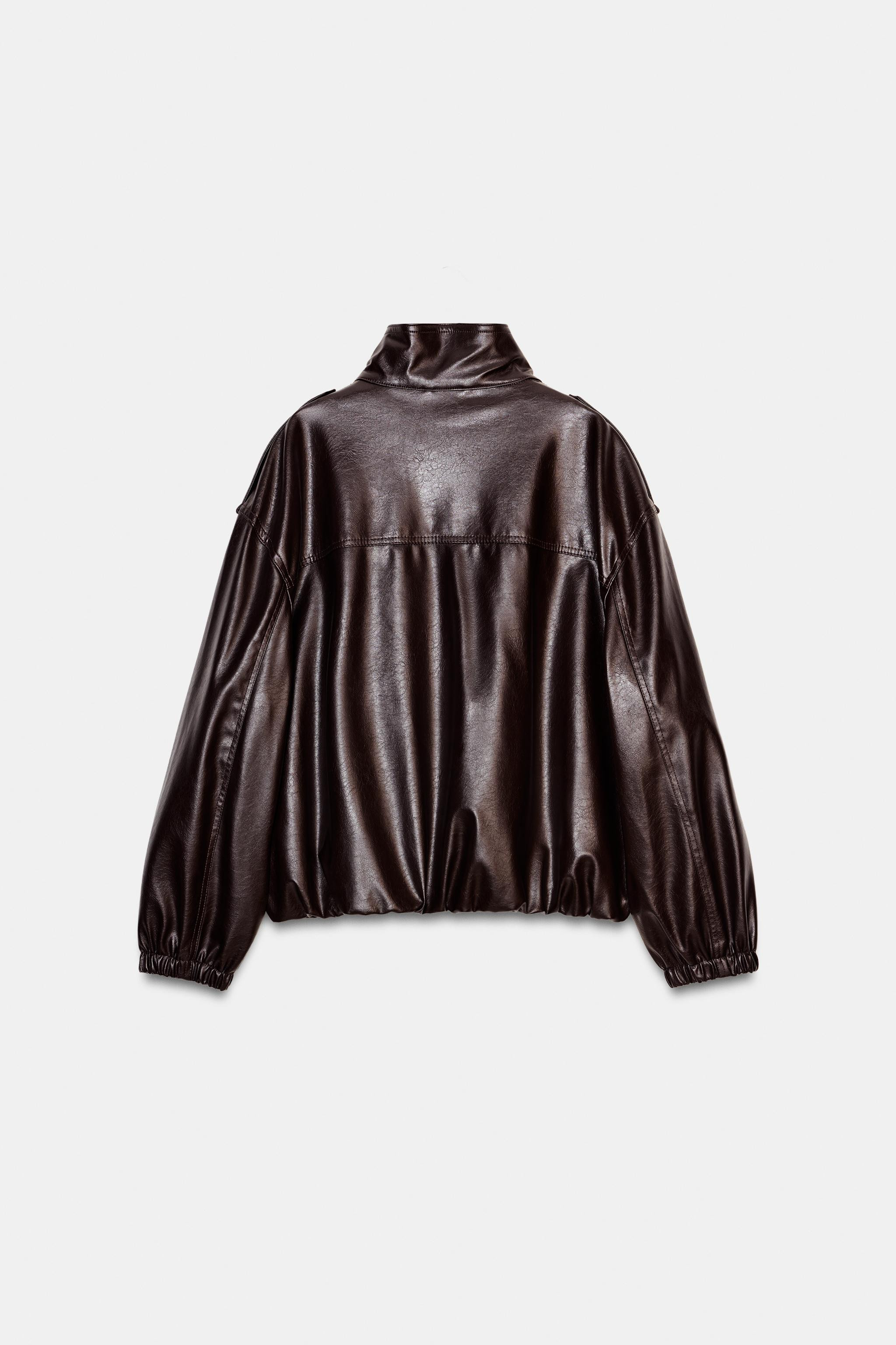 BOMBERJACKE AUS KUNSTLEDER | Zara DE