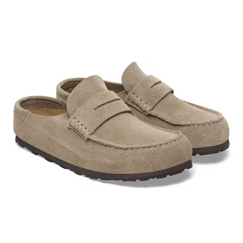 Naples Wrapped Suede Leather Taupe | BIRKENSTOCK | Birkenstock USA