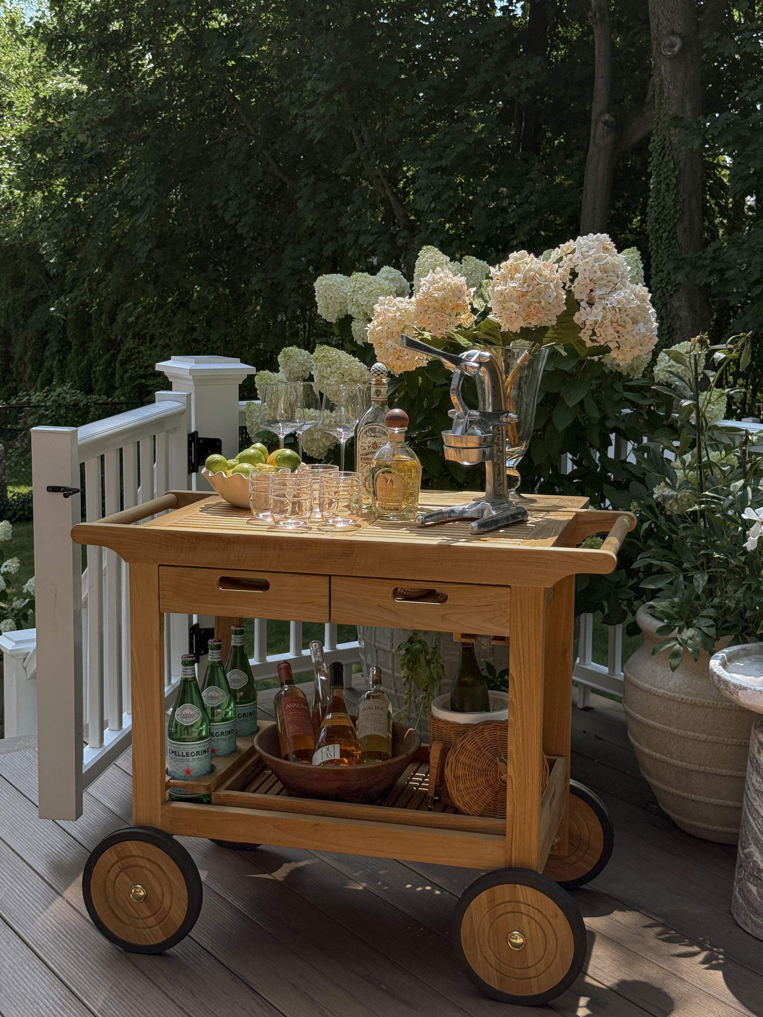 The bar cart is stocked for summer hosting with @perigold
 #Perigold #perigolddesign #perigoldpartner #kingsleybate @kingsleybate #Juliska @juliska
@napahomeandgarden #napahomeandgarden @reedandbarton #reedandbarton

#LTKHome