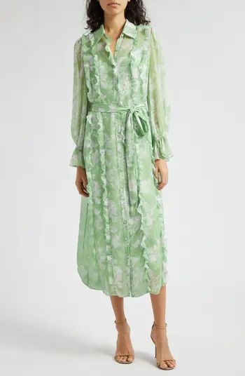 Cinq à Sept Estelle Floral Print Long Sleeve Dress | Nordstrom | Nordstrom
