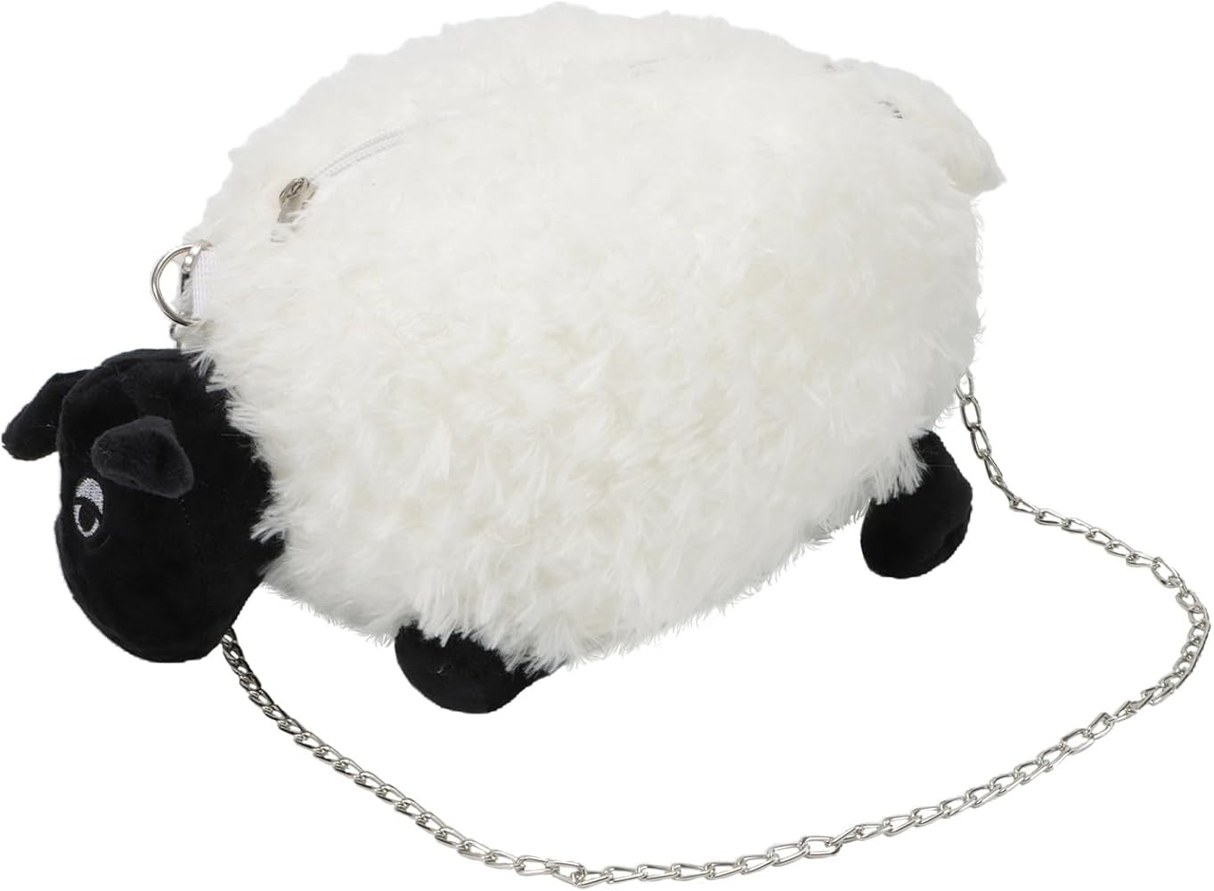 Sheep Purse Fluffy Cute Crossbody Bag Plush Handbags Cartoon Shoulder bag For Women | Amazon (US)