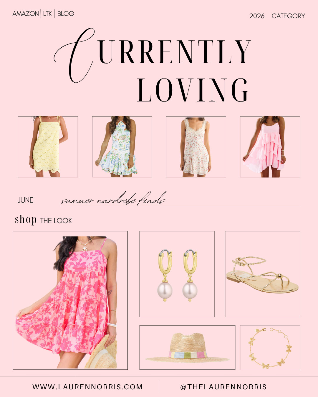 My summer wardrobe finds! Fun dresses and accessories to match!  

 #LTKootd #LTKTravel