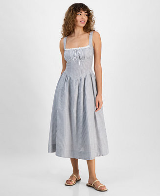 And Now This Women's Sleeveless Corset Midi Dress - Macy's | Macy's