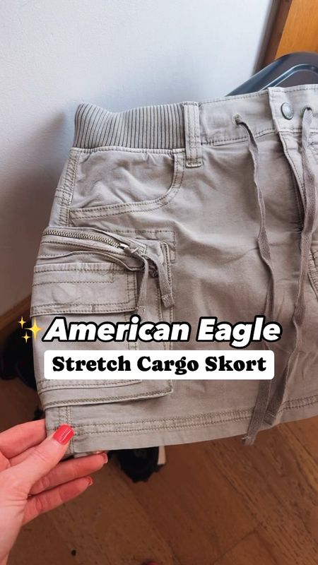 American Eagle skort / AE Snappy Stretch High-Waisted Cargo Mini Skort / spring fashion / spring outfit / vacation outfit / summer skirt / summer outfit 

Skort- wearing size 4
Sweatshirt- size small 

#LTKfindsunder50 #LTKover40 #LTKstyletip