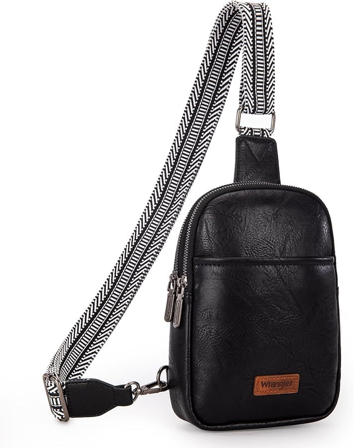 Wrangler Crossbody Bags for Women Chic Sling Bag and Purses with Adjustable Strap Holiday Gift Ch... | Amazon (US)