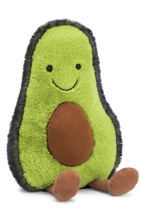 Jellycat Medium Amusable Avocado Plush Toy in Green at Nordstrom | Nordstrom