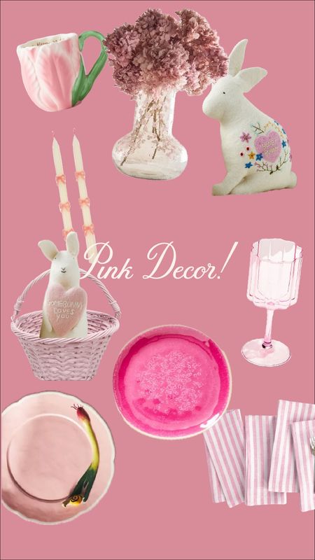 The loveliest pink Easter decor! 💘🎀🌷🩰🎂

#LTKhome