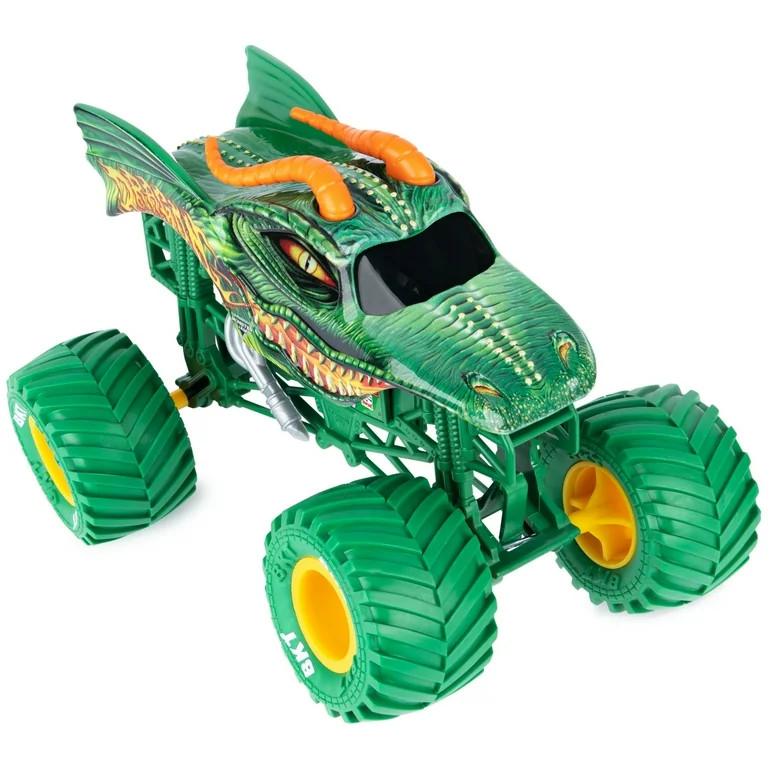 Monster Jam, Dragon 1:24 Scale Die-Cast Monster Truck | Walmart (US)