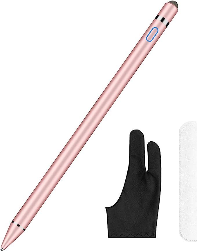 Stylus Pen for Touch Screens, XIRON Rechargeable 1.5 mm Fine Point Active Stylus Pen Smart Digita... | Amazon (US)