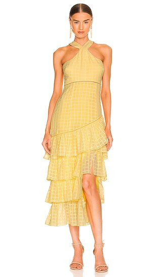 Reni Dress in Yellow Cream | Revolve Clothing (Global)