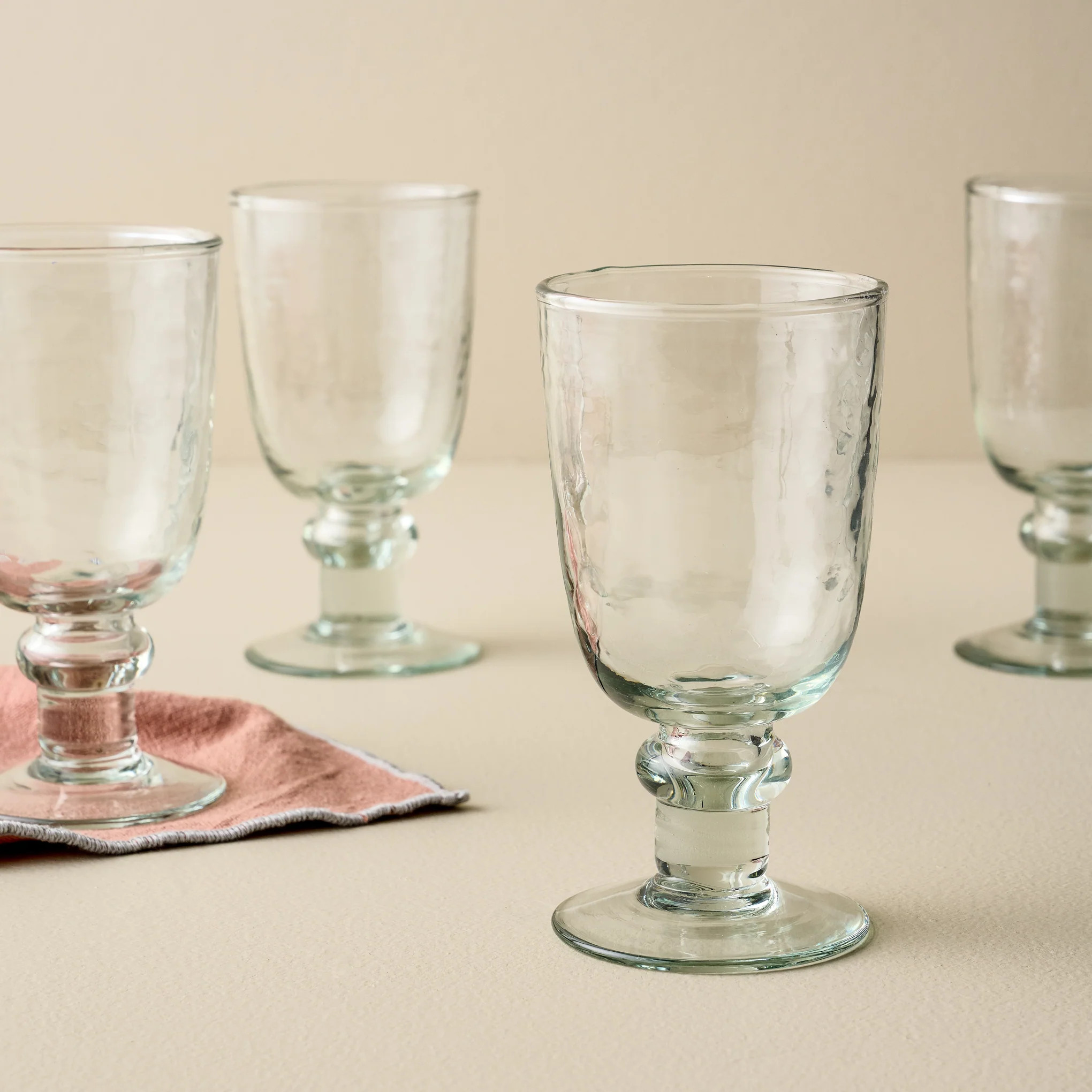 Rustic Glass Stemware | Magnolia