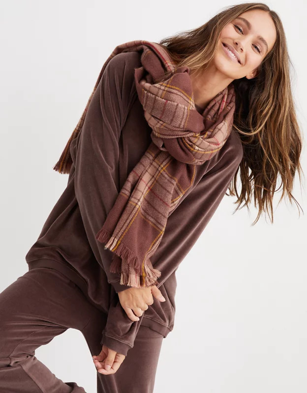 Aerie REAL Obsessed Velour Sweatshirt | American Eagle Outfitters (US & CA)