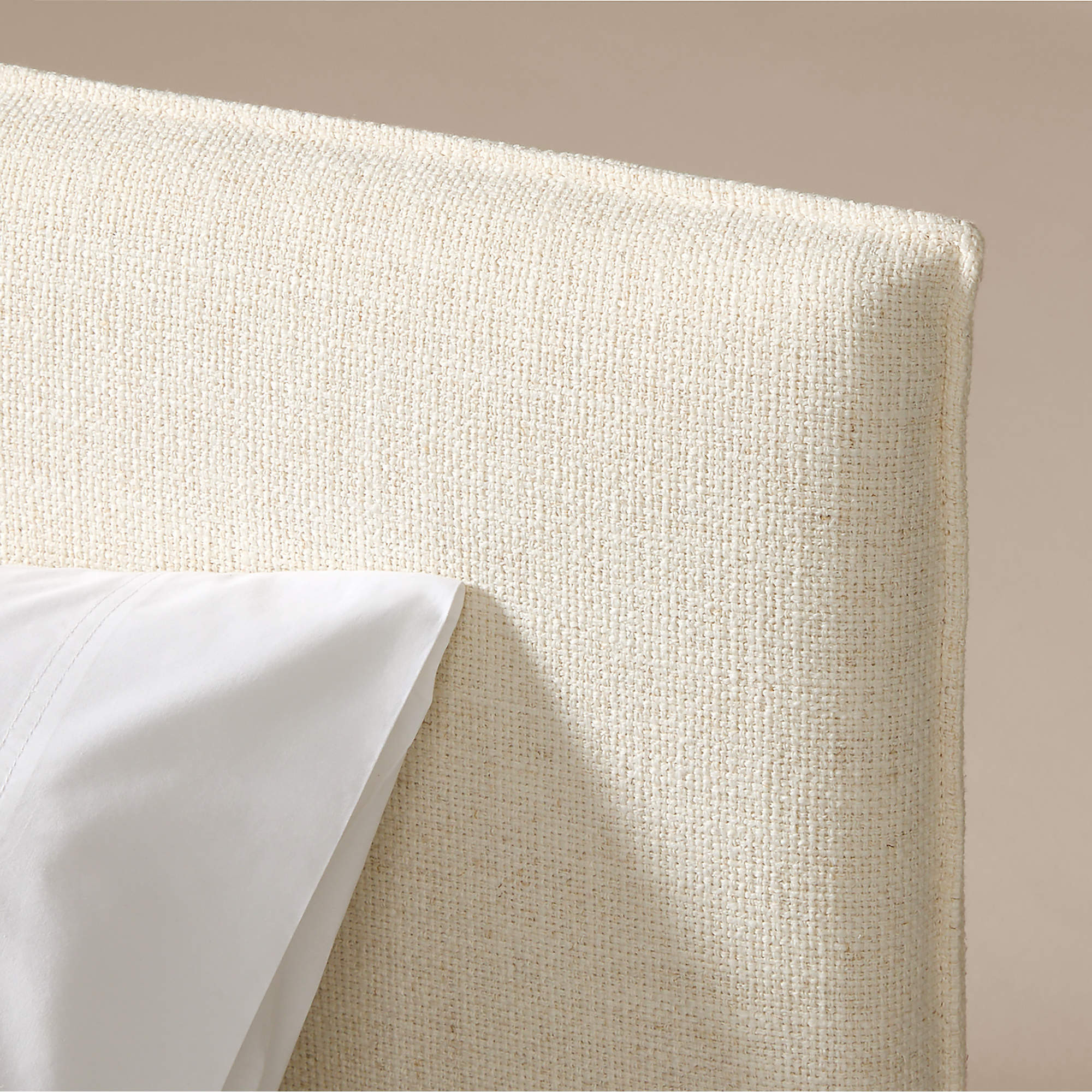 Facade Soft White King Bed + Reviews | CB2 | CB2