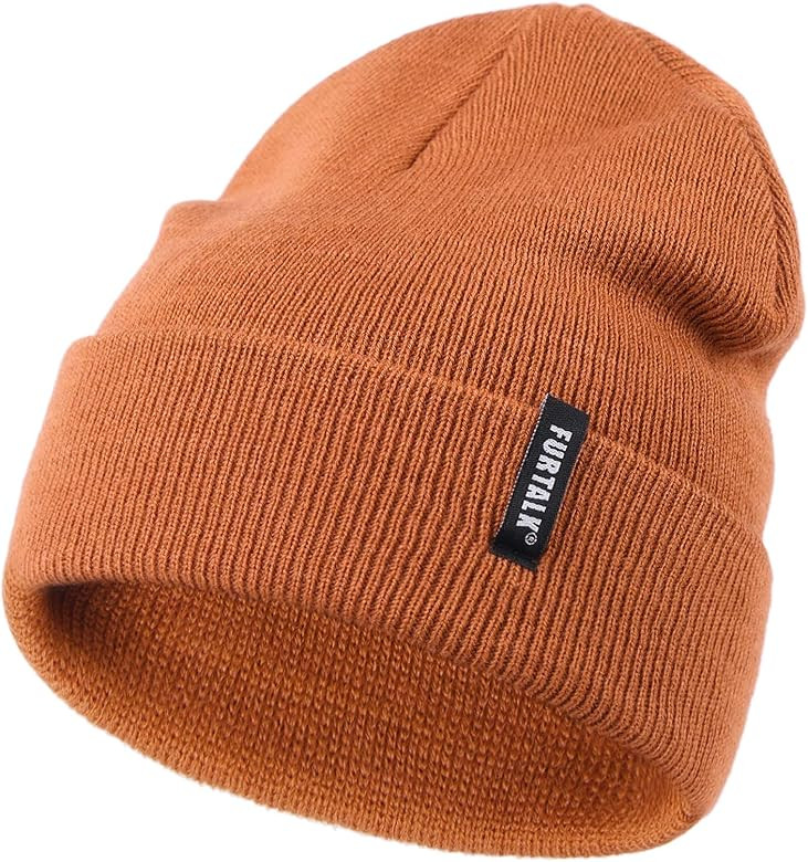 FURTALK Toddler Beanie for Boys Girls Baby Kids Beanies Knit Winter Hats | Amazon (US)