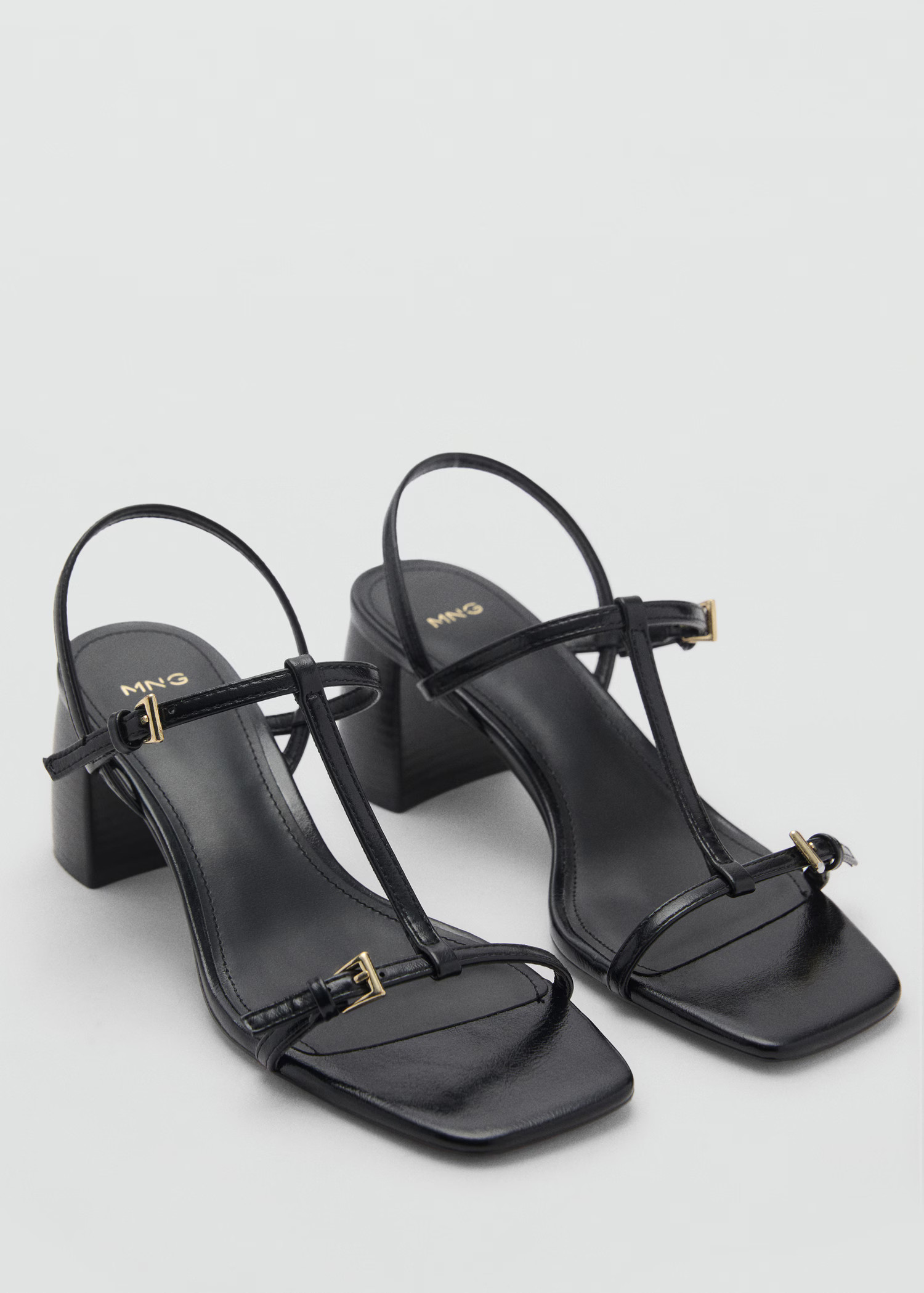 High-heeled sandals with buckle straps - Women | MANGO United Kingdom | MANGO (UK)