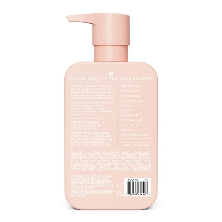 MONDAY Haircare MOISTURE Shampoo, 354ml (12oz) | Walmart (US)