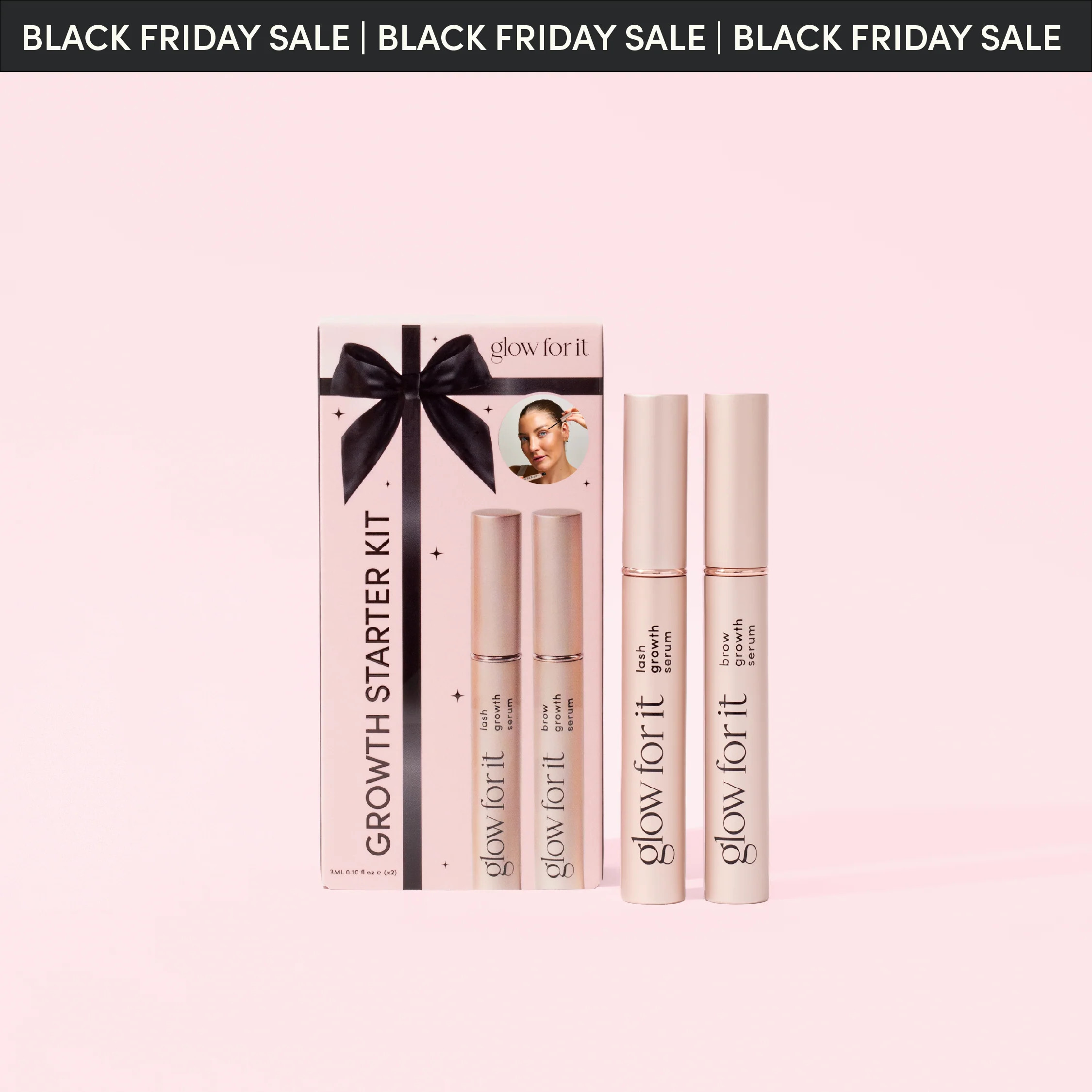 Glow For It - The Iconic Duo | Prostaglandin Free Growth Serums | Glow For It (UK)