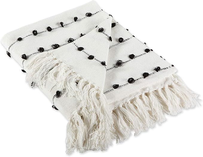 DII Woven Loop Throw Collection, 50x60, Off-White | Amazon (US)