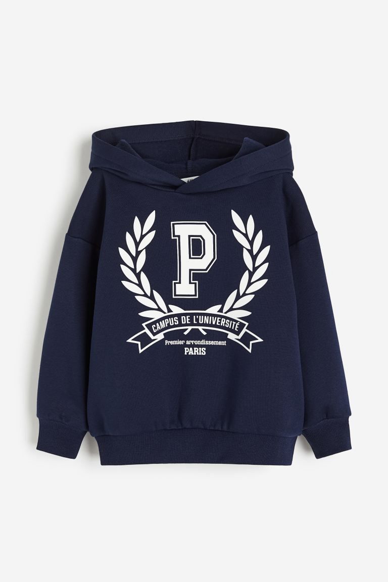 Printed hoodie | H&M (UK, MY, IN, SG, PH, TW, HK)