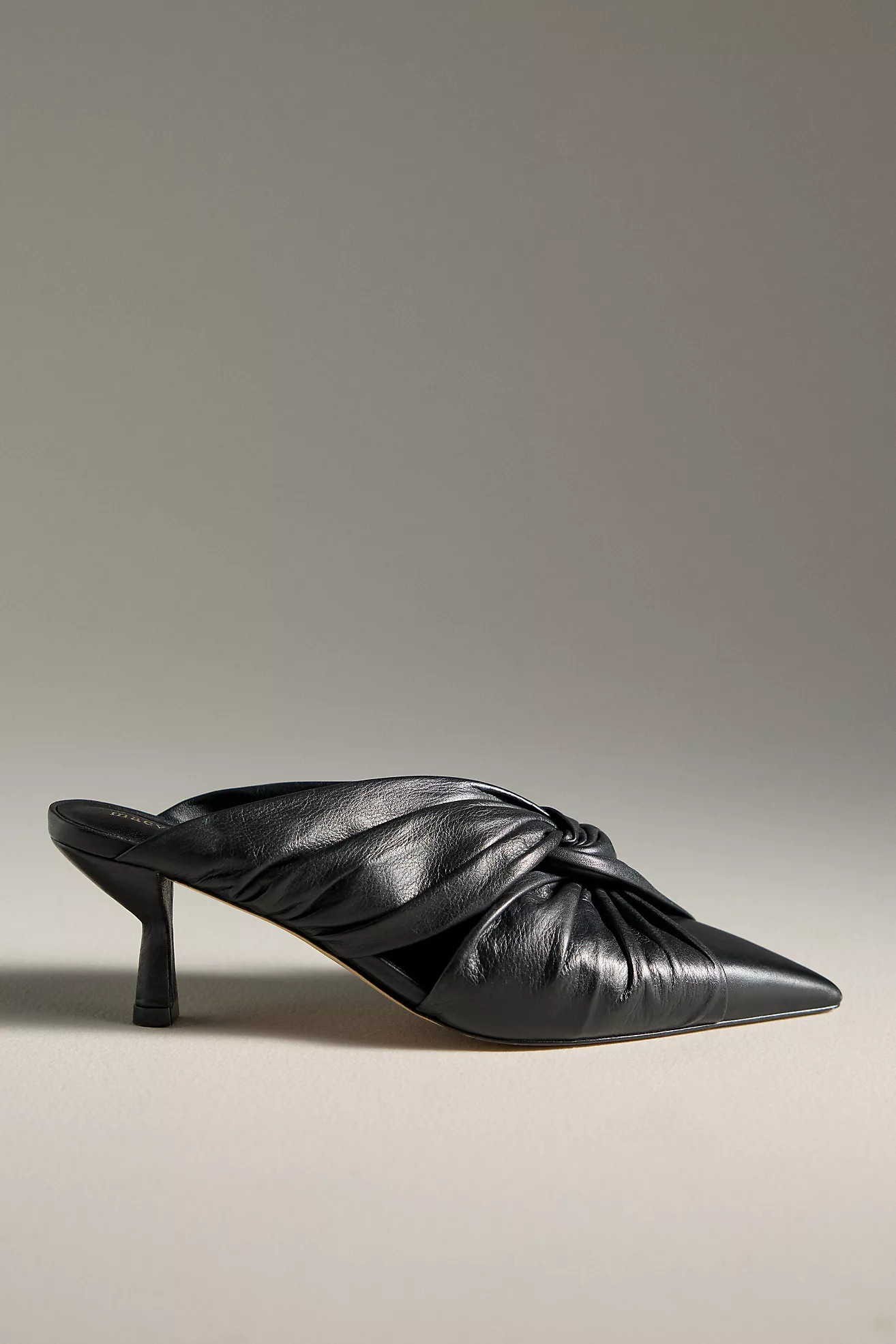 Maeve Twist-Strap Mule Heels | Anthropologie (US)