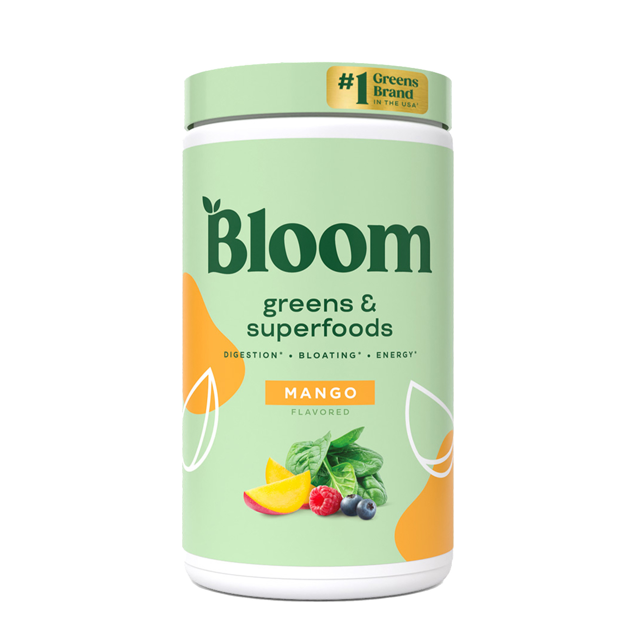 Bloom Nutrition Greens & Superfoods Powder, Mango, 25 Servings | Walmart (US)
