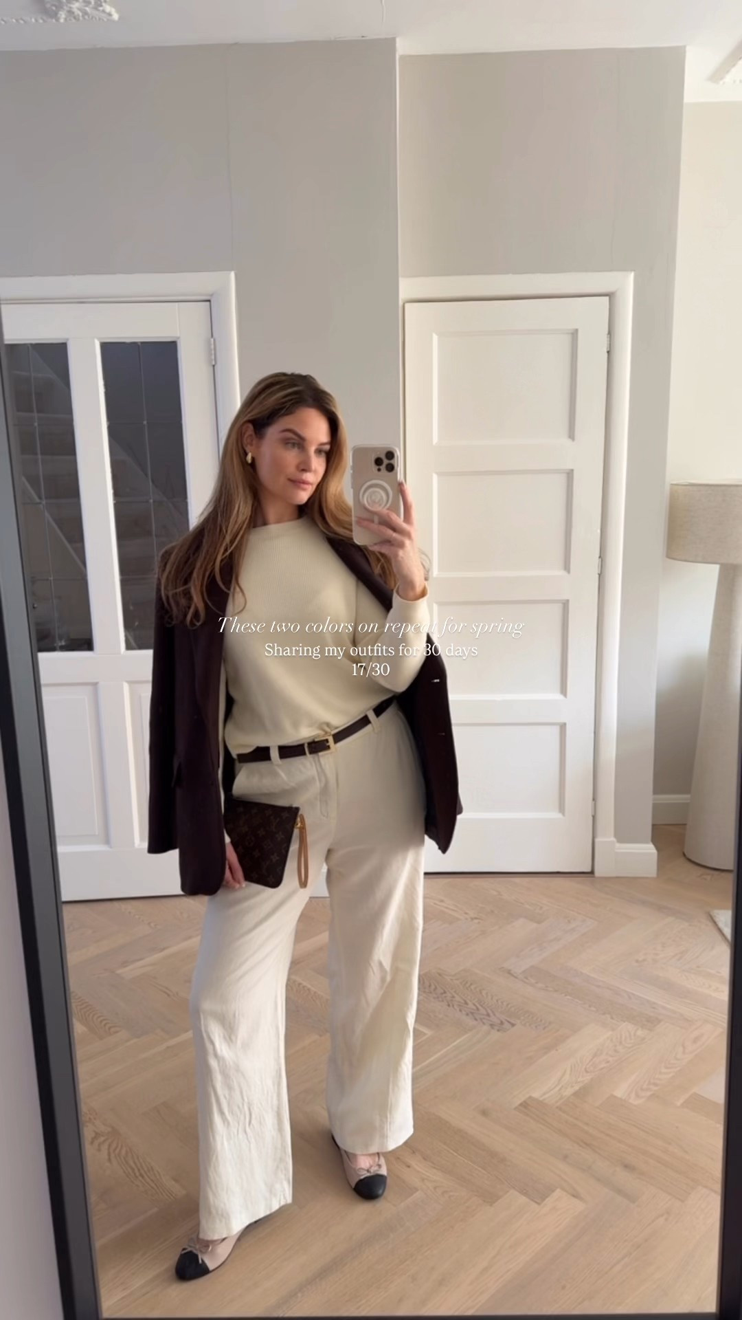 I can already tell you that these are my favorite two colors for spring 🍦🤎

fall outfit inspiration, winter outfit inspiration, spring outfit inspiration, spring styling, brown outfit, cream outfit, butter outfit inspiration, vanilla outfit, winter outfit, ootd, winter inspo, spring inspo, winter workwear outfit, workwear outfit, chic casual outfit, blazer outfit, daily walk outfit, lente outfit, cream trousers

#LTKspring #LTKworkwear #LTKnederlands