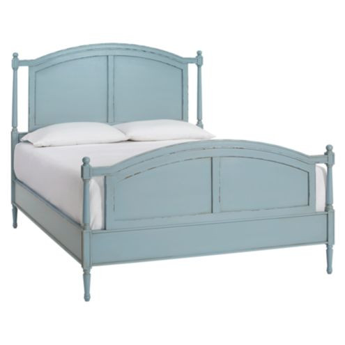 Emile Bed - Distressed Blue Gray | Ballard Designs, Inc.