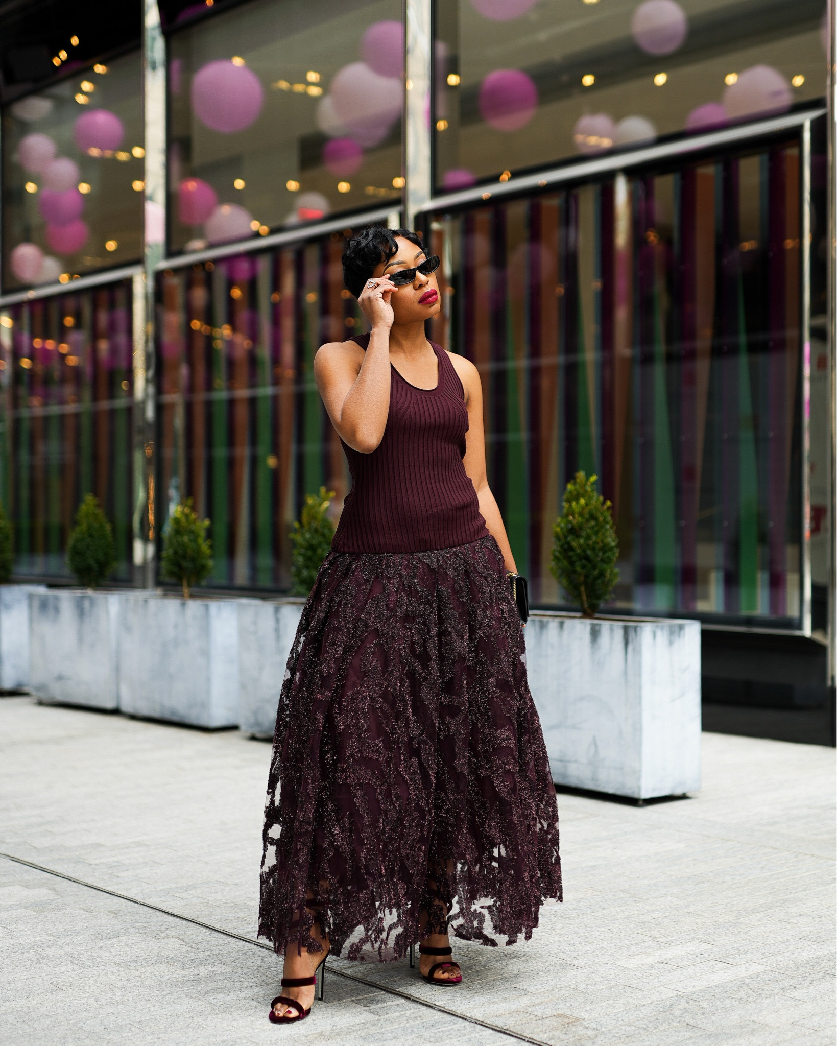 Holiday style in full bloom — rich lace, bold berry color tones, and a hint of sparkle.Whether you’re dressing up or keeping it playful, ’tis the moment to shine.

If you’re searching for the perfect Christmas party dress, NYE dress, or something festive for holiday events, I’ve rounded up stunning picks for every occasion. Linking my holiday dresses

#LTKOver40 #LTKHoliday