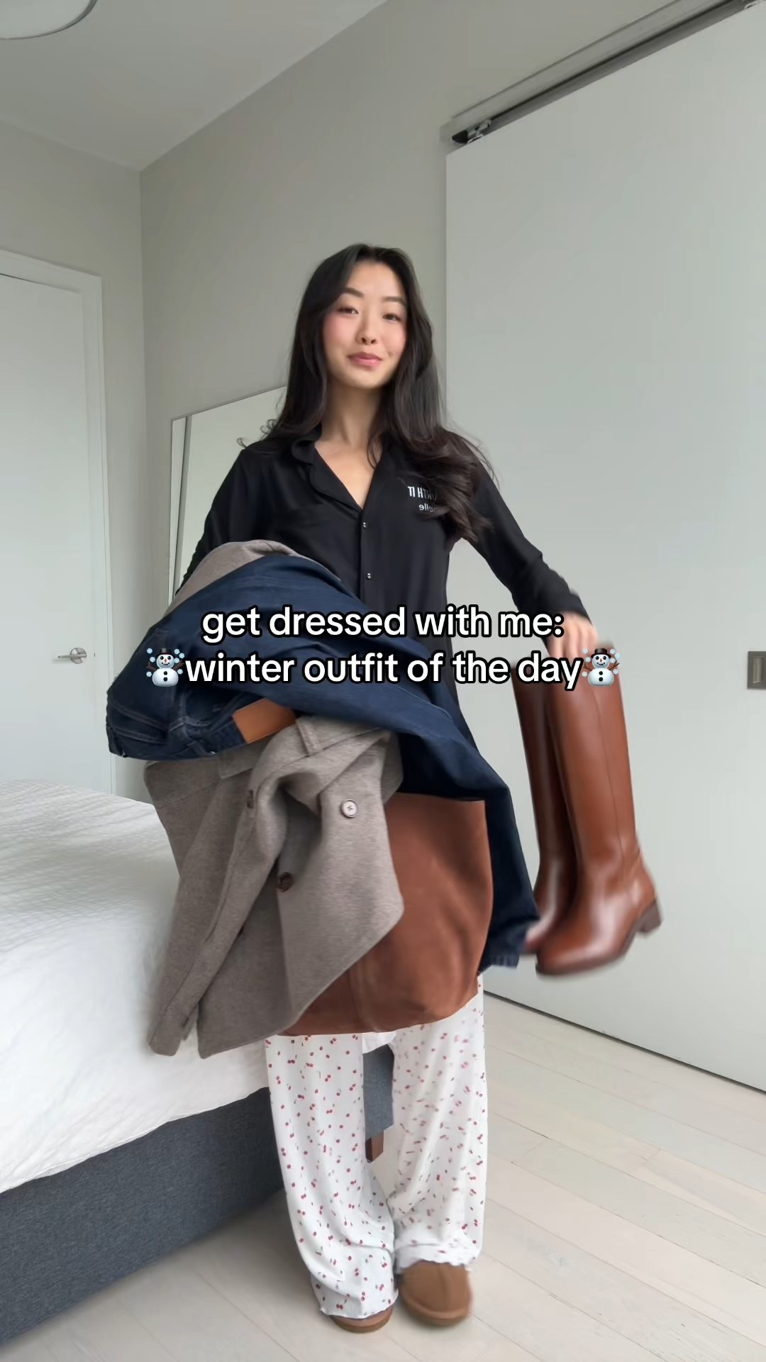 winter outfit!!(jacket is asos)