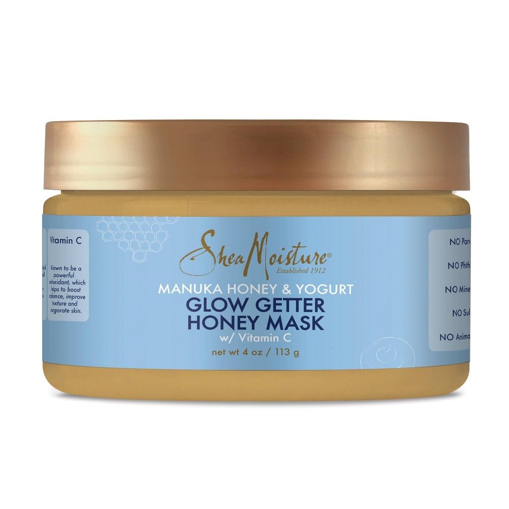 SheaMoisture Manuka Honey & Yogurt Glow Getter Honey Mask - 4oz | Target