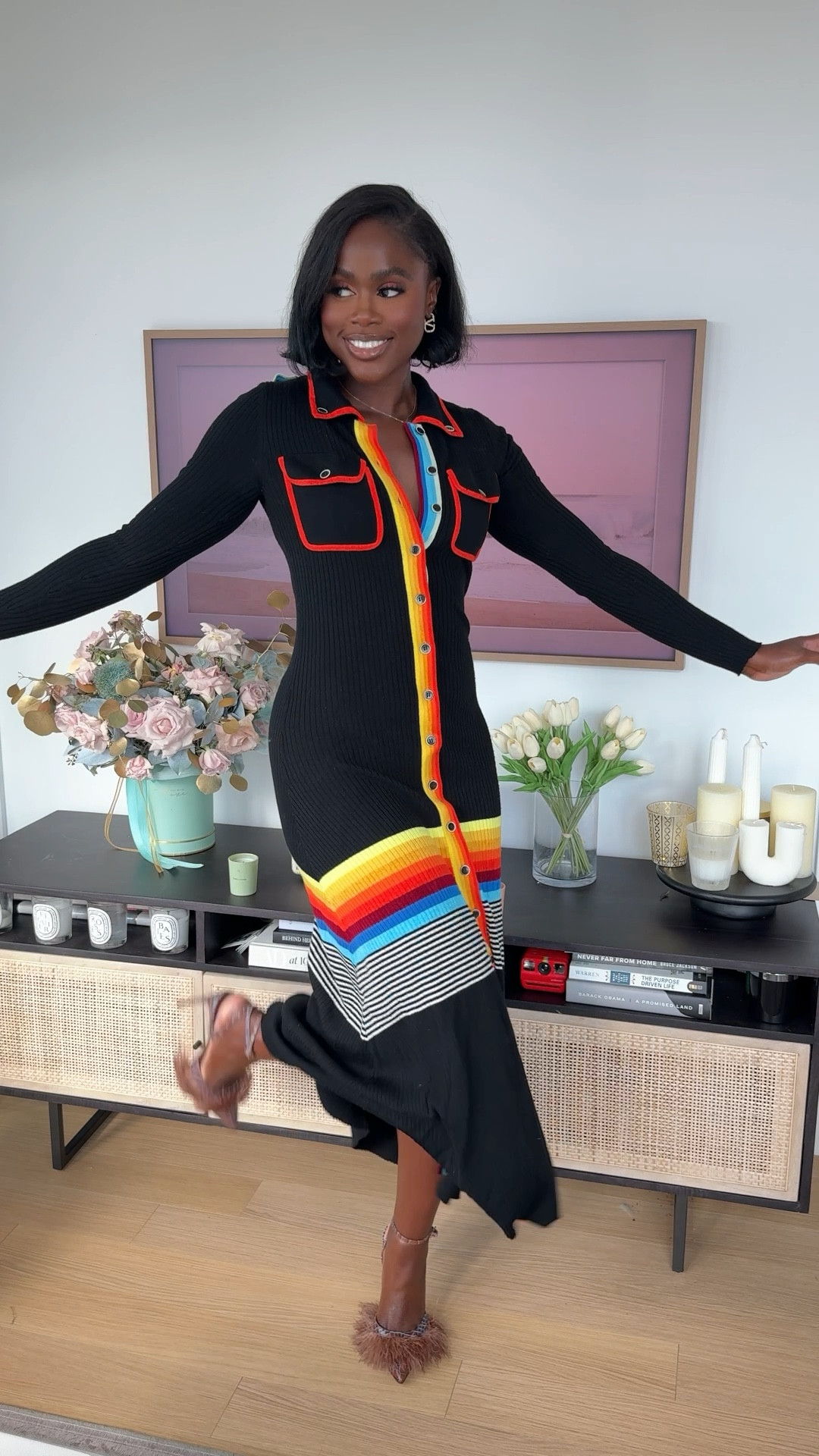 A dress for Sunday service 