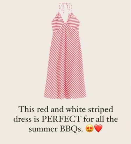 The cutest halter dress for summer. Perfect for 4th of July! 

#LTKSeasonal #LTKunder50