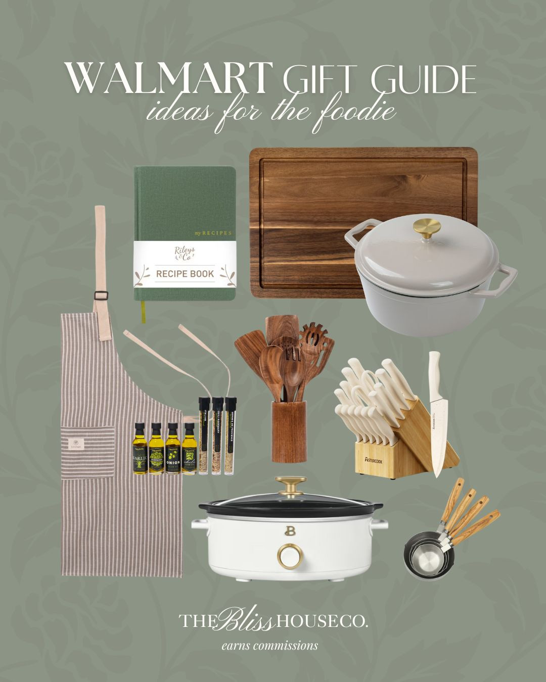 Walmart gift guide for the foodie 🔪 chef, baker, grill, cook, gift ideas for him and her, Christmas, holiday gifting, kitchen essentials, gift ideas 

 #LTKGiftGuide #LTKHoliday #LTKfoodie