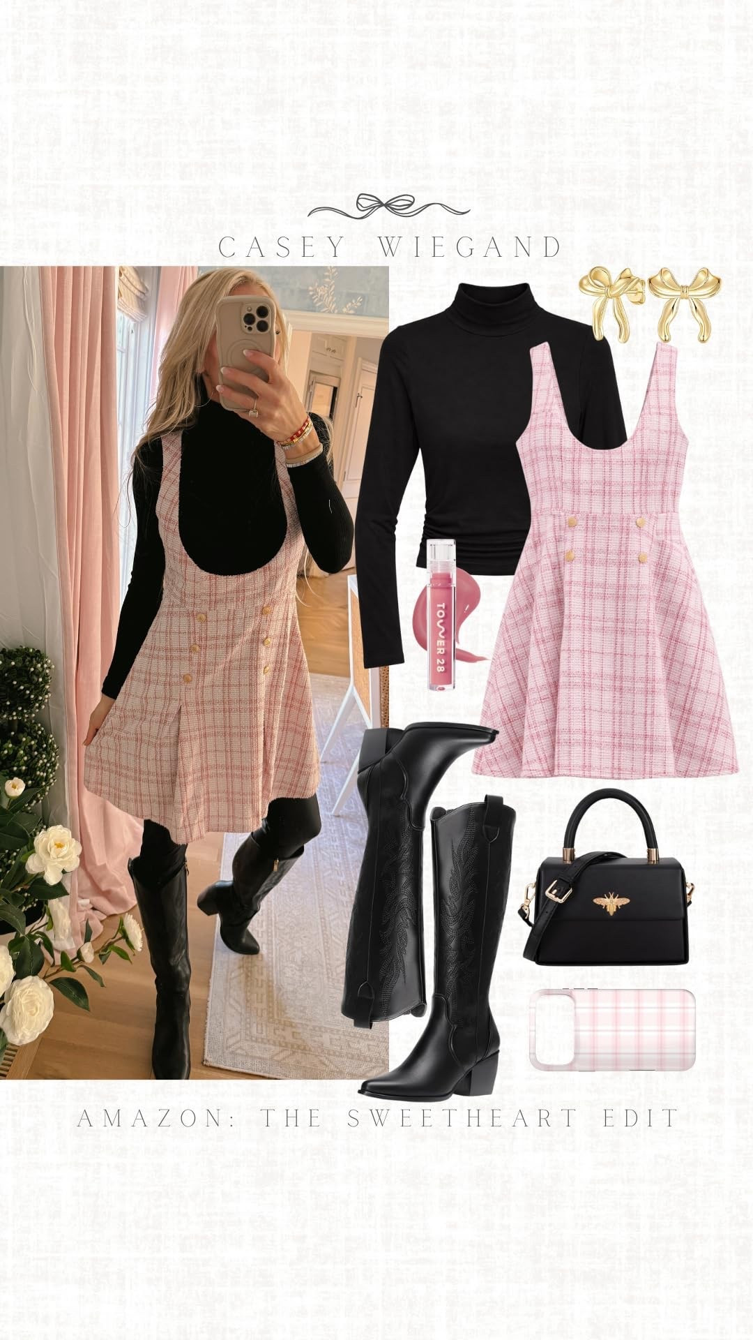 Sweetheart chic: A cozy, stylish outfit I found on Amazon! Perfect for winter. #WinterChic

#LTKHoliday #LTKootd #LTKSeasonal